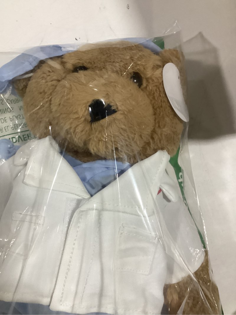 Condition photo showing Good Condition for HollyHOME Doctor Bear Stuffed Animal Teddy Bear in Doctor Uniform Medical Gifts for Doctors Med School Students and Kids 16 inches