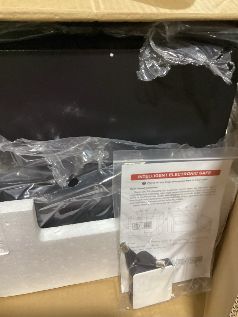 Condition photo showing Good Condition for 3.0 Cuft Large Fireproof Safe for Home, Home Safety Box Fireproof Waterproof with Electronic Keypad and Spare Keys, Anti-theft Digital Security Safe for Money Firearm Medicine Valuables