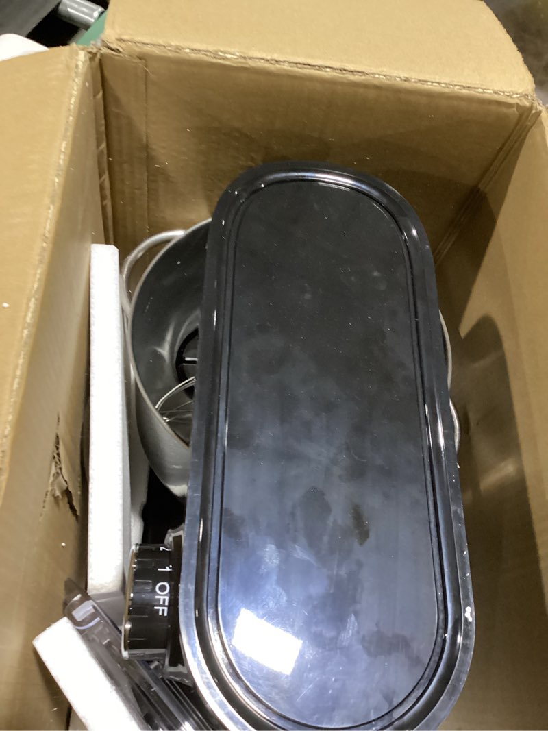 Condition photo showing Good Condition for Aifeel 10.5 QT Stand Mixer,900W Electric Food Dough Mixer,Large Capacity Tilt-Head Kitchen Electric Mixer with Dough Hook,Beater,Whisk & Splash Guard,Dishwasher-Safe Attachments for Baking(Black)