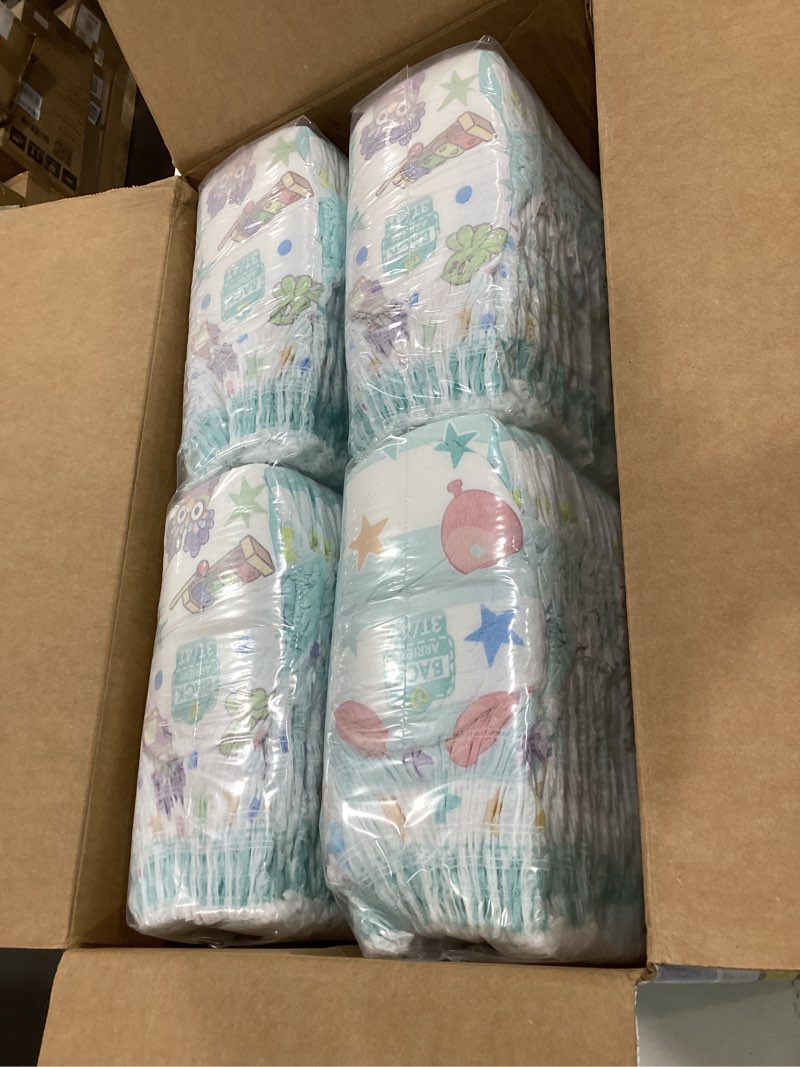 Condition photo showing Good Condition for pampers training pants - easy ups boys & girls bluey - size 3t-4t, 124 count, children's potty underwear (packaging may vary) 3t-4t 124