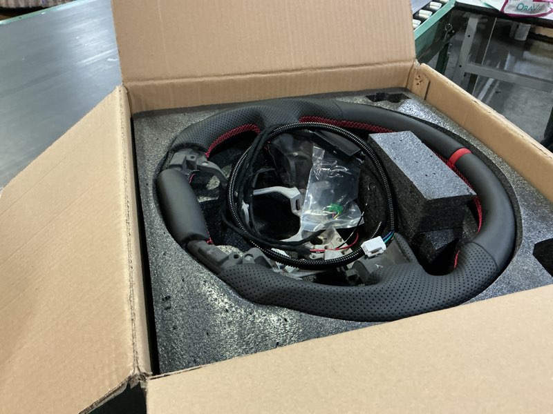 Condition photo showing Good Condition for HIGH FLYING Steering Wheel Replacement Part Perforated Leather for Toyota 4Runner 2010-2024, Tundra 2014-2021 (With Heating Function)