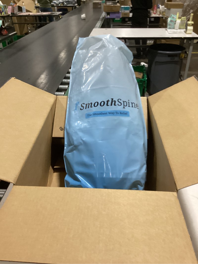 Condition photo showing New/Like New for SmoothSpine Triple Fusion Back Massager - The Official Smooth Spine Massager with Heat - Design to Support Lower Back Comfort, Relaxation Device for Home Use (Triple Fusion Back Massager)