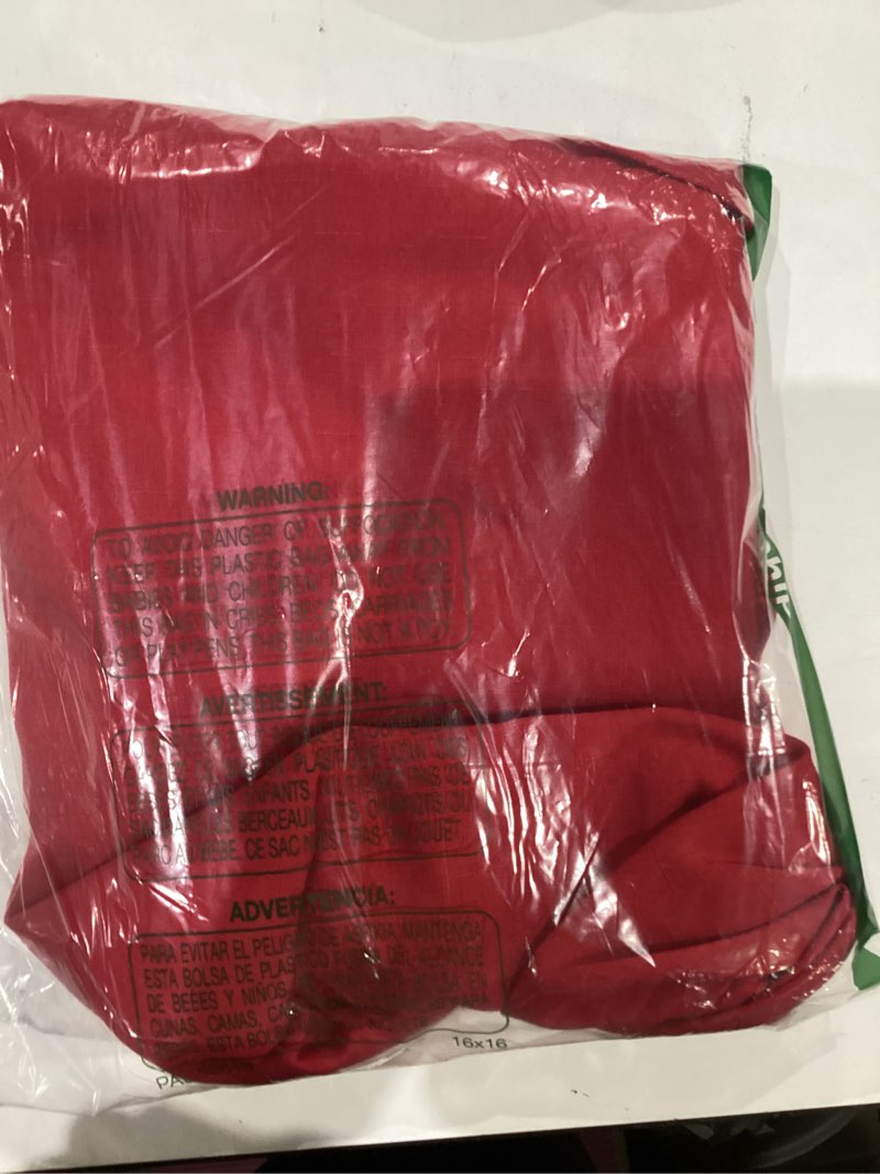 Condition photo showing As Is for Mebakuk Rectangle Table Cloth Linen Farmhouse Tablecloth Waterproof Anti-Shrink Soft and Wrinkle Resistant Decorative Fabric Table Cover for Kitchen (Dark Red, 60" x 120" (10-12 Seats)) Dark Red 120" x 60" (Rectangular)