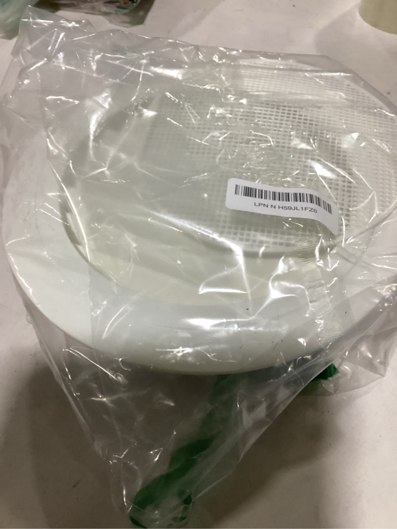 Hon&Guan 8'' Soffit Exhaust Vent, 8 Inch Round Wall Vent Cover for Bathroom Office Home (ø200mm)