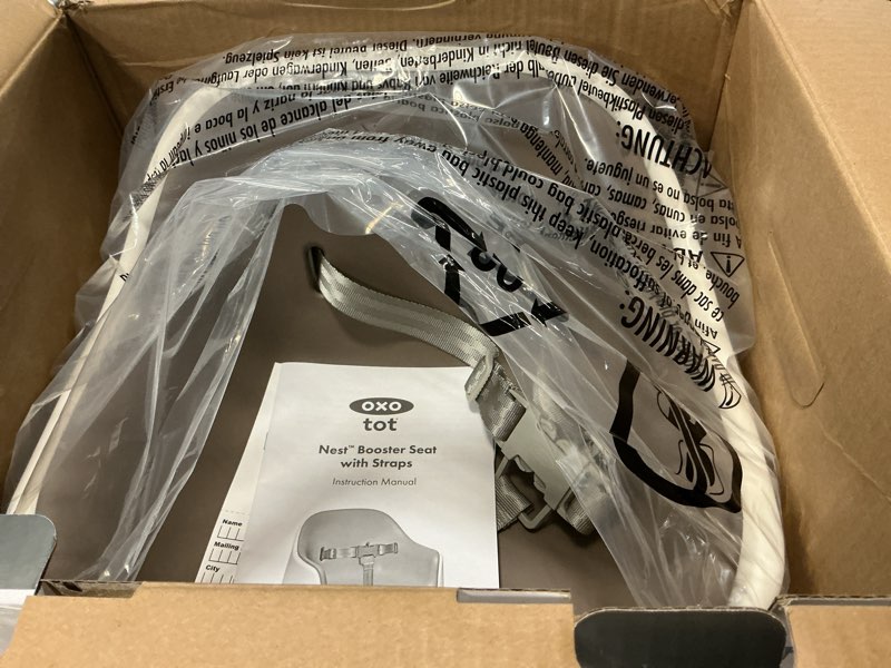 Condition photo showing Good Condition for OXO Tot Nest Booster Seat with Removable Cushion - Taupe