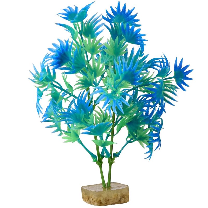 GloFish® Green/Blue Aquarium Plant