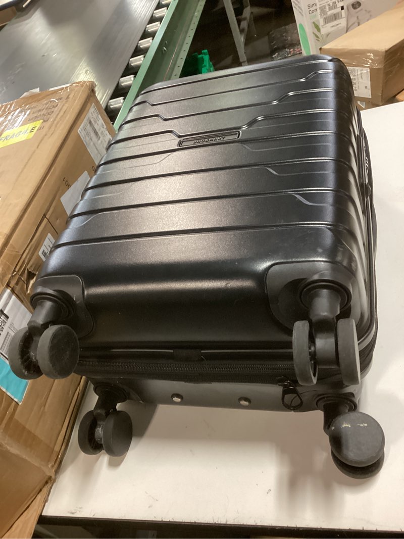 Condition photo showing New/Like New for BAGSMART Carry On Luggage 22x14x9 Airline Approved with Spinner Wheels,Lightweight 20 Inch Luggage with TSA Lock,Expandable Hard Shell Carry On Suitcases for Men Women,Black