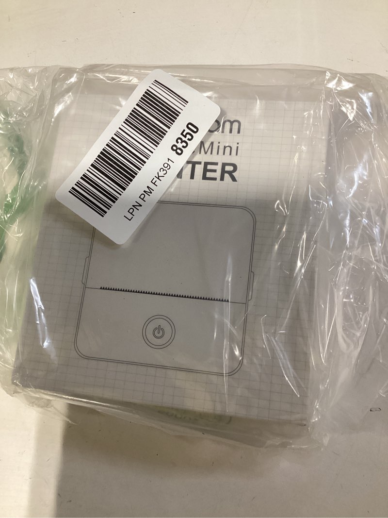 Condition photo showing Good Condition for cudinham print pods mini printer, sticker printer with 10 rolls thermal printing paper, inkless pocket printpod for phone, impresora portátil for notes, diy, compatible with ios & android (black)