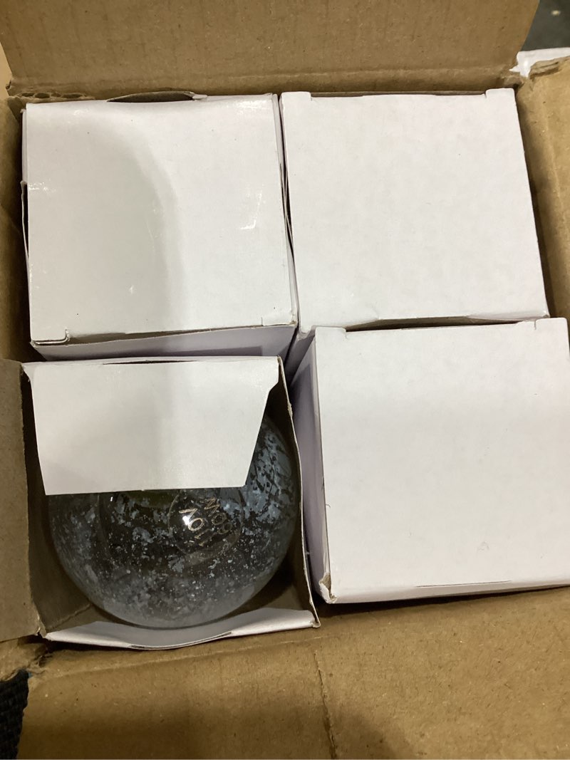 Condition photo showing Good Condition for 60w incandescent light bulbs e26 a19, 3000k soft warm white, 4 pack