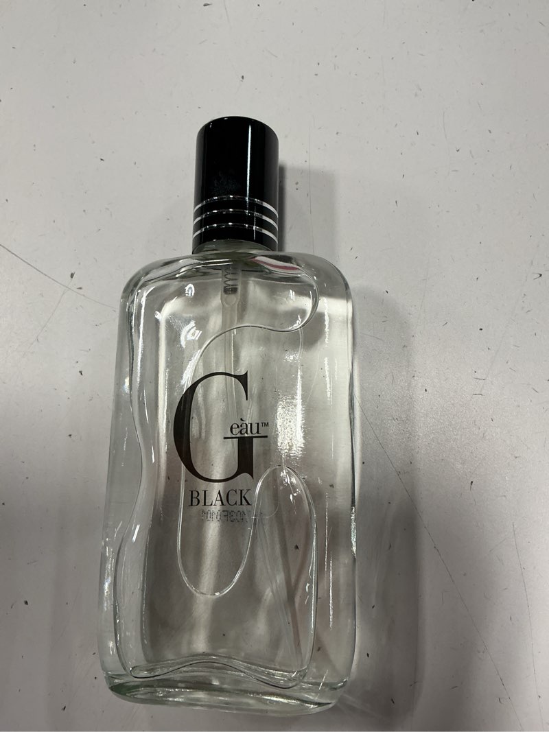 Condition photo showing New/Like New for pb parfumsbelcam g eàu black eau de toilette spray for men – 100 ml affordable, long-lasting fresh aquatic fragrance & spicy aquatic scent with sandalwood & patchouli for day & night use 3.4 fl oz (pack of 1)