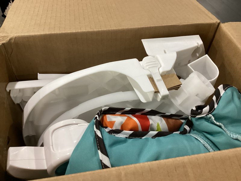 Condition photo showing Good Condition for Fisher-Price Baby Portable Chair Deluxe Kick & Play Sit-Me-Up Floor Seat with Piano Learning Toy & S