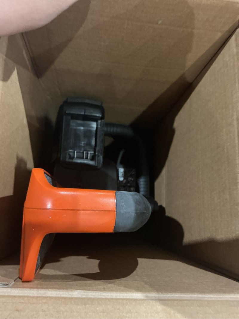 Condition photo showing Good Condition for black+decker 20v max chain saw cordless chainsaw, 10-inch battery chainsaw, tool only, for wood cutting and tree pruning, includes guide bar scabbard (lcs1020b) 20v chainsaw (tool only)