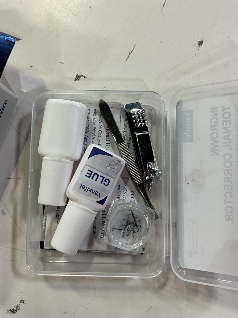 Condition photo showing Good Condition for Nitinol Ingrown Toenail Corrector,at Home Ingrown Toenail Treatment,Curved Toenail Straightener,Ingrown Toe Nail Relief?Ingrown Toenail Removal Kit (1/2 In,11/16 In)