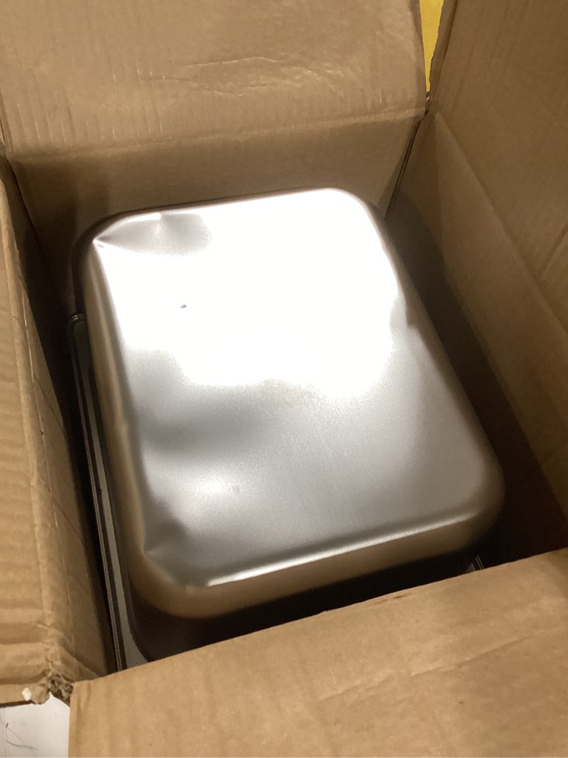 Condition photo showing Good Condition for zubebe 8 pcs hotel pans stainless steel steam table pan 1/2 half size 6 inch restaurant steam table pan deep metal food tray commercial food pans for restaurant party buffet catering 8 1/2 half size 6 inch