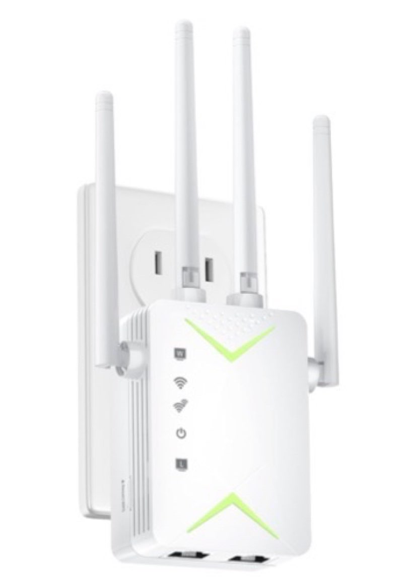 powerful wifi extender signal booster, up to 15,000 sq ft & 60 devices, whole home coverage internet