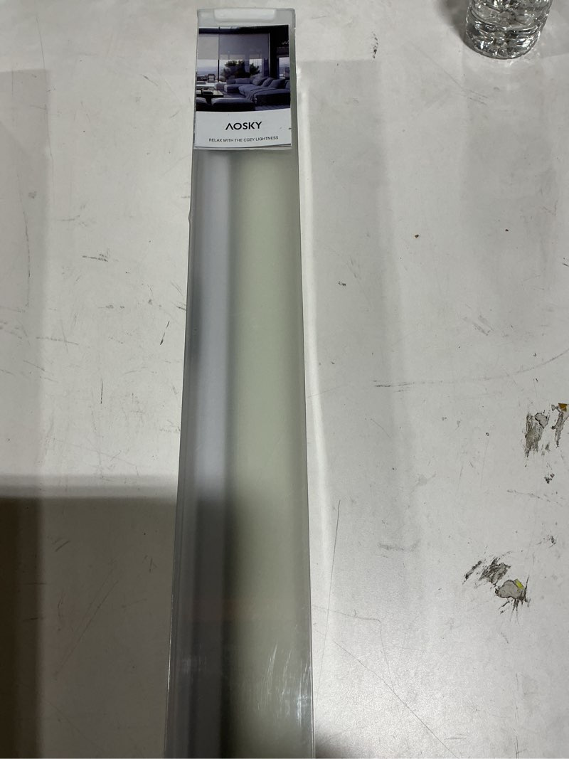 Condition photo showing Good Condition for AOSKY Cordless Roller Shades Blackout Blinds for Windows Room Darkening Rolled Up Shades with Spring System, UV Protection Window Shades Door Blinds for Home and Office (23" W x 72" H, Black)