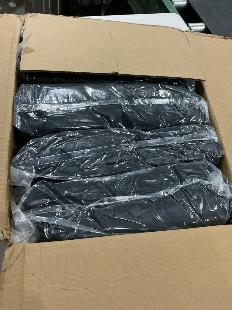 Condition photo showing Good Condition for hainarvers stretch spandex folding chair covers 50pcs, universal fitted chair cover protector for wedding, party, banquet, holidays, celebration, decor(black, 50 pcs) black 50pcs