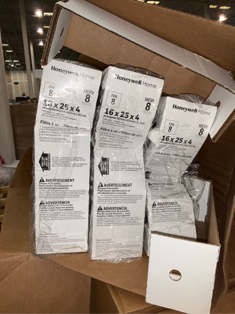 3 pack air filters 16x25x4