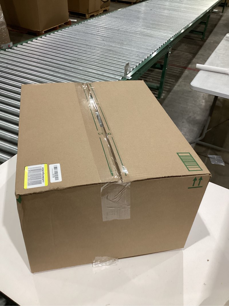 Condition photo showing New/Like New for DOWNCOOL Oversized King Feather Down Fiber Comforter, 100% Cotton Cover Ultra Soft Fluffy Duvet Insert, All Season Luxurious Hotel Bedding Comforters with Corner Tabs, White 116"x98" White Oversized King