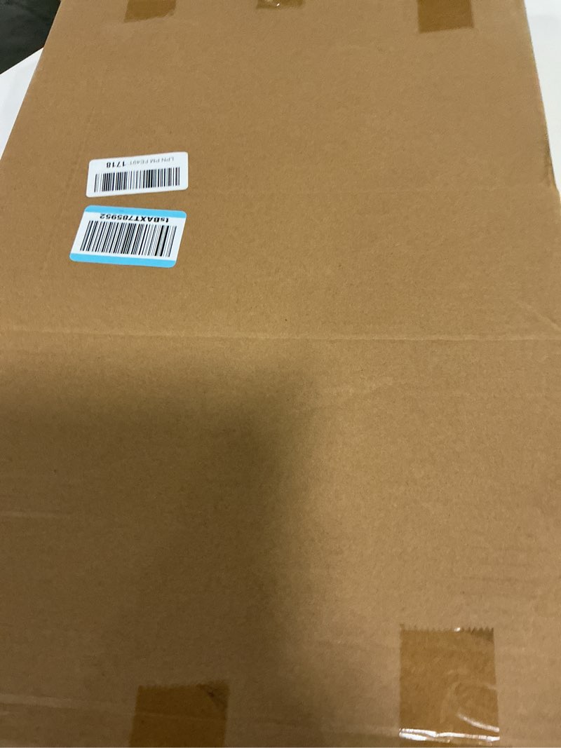 Condition photo showing New/Like New for Folding Lap Desk, 23.6 Inch Wood Laptop Bed Desk with Cup Holder, Portable Bed Table for Working Writing Reading & Eating for Bed, Sofa, Couch, Floor - Black