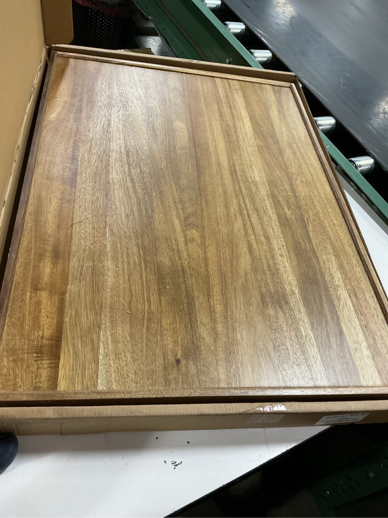 Condition photo showing Good Condition for yuhfera stove cover board for gas stovetop - 30" x 22" noodle board electric stove cover for rv stove top, extra countertop space for kitchen stovetop?acacia? acacia cover tray