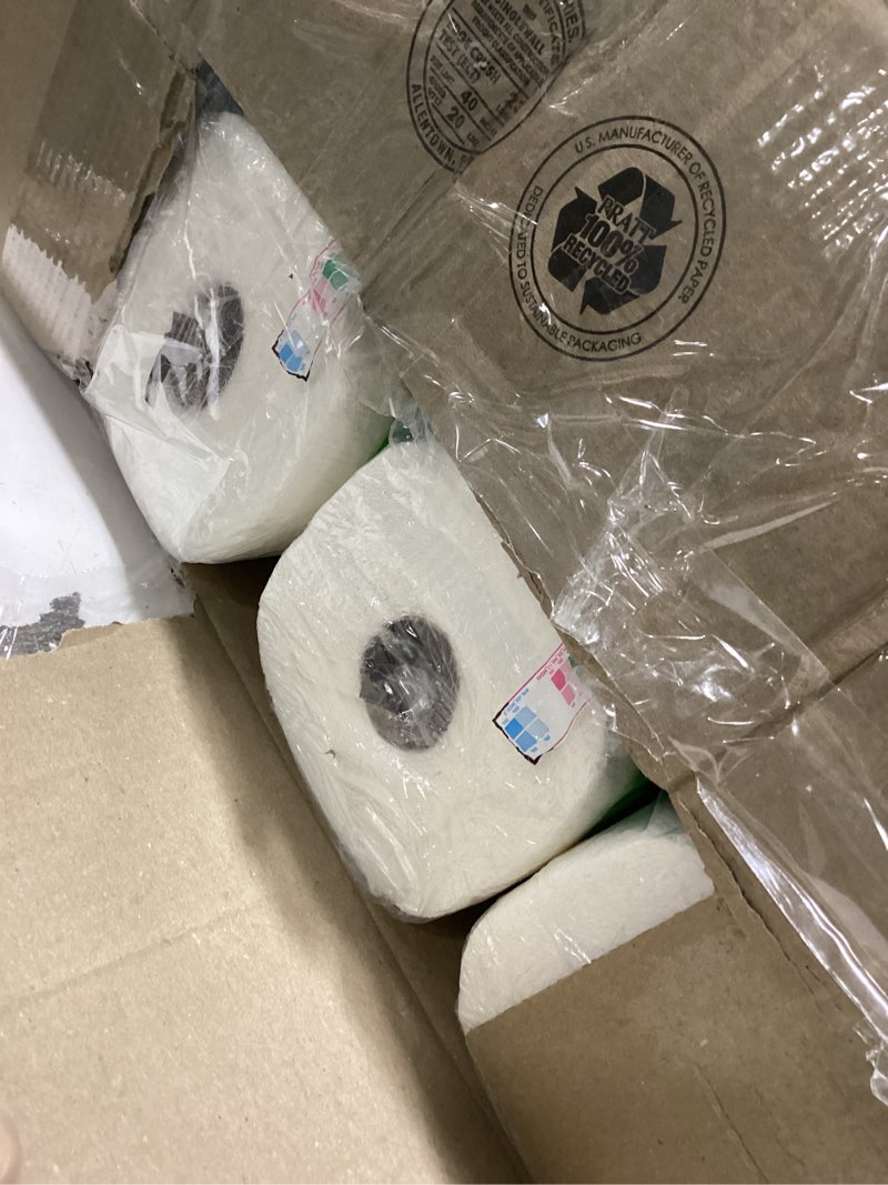 Condition photo showing Good Condition for Bounty Paper Towels Quick Size, White, 16 Family Rolls = 40 Regular Rolls 107 Count (Pack of 1) White