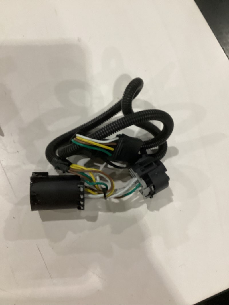 Condition photo showing Good Condition for nilight uscar 7 pin to 4-pin trailer wiring harness standard 7 way plug for tailgate light bar adapter 41 inches wire for factory tow package vehicles with uscar socket uscar 7 pin to 4 pin trailer wiring harness