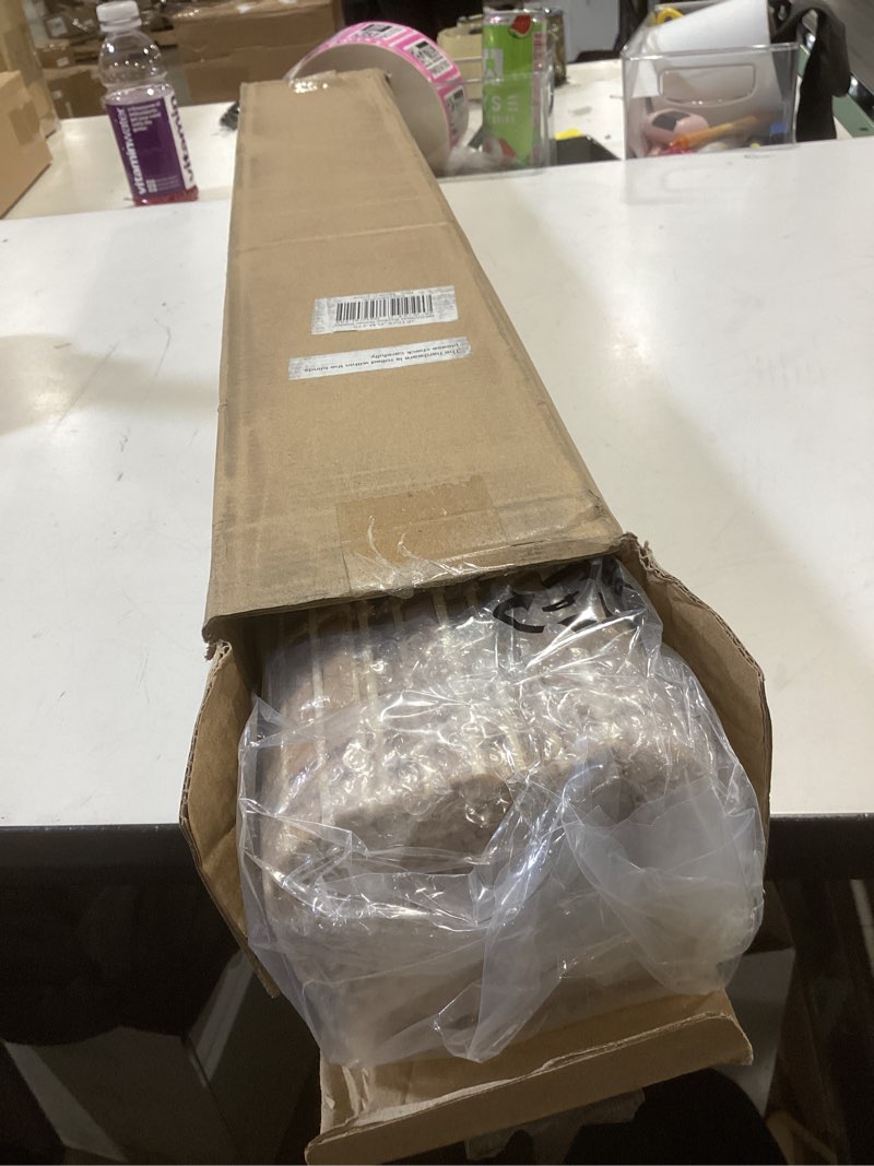 Condition photo showing New/Like New for lazblinds no tools no drill cordless bamboo roman shades, light filtering window treatment, roll up bamboo blinds for windows 30'' w x 64'' h, natural 306 light filtering-natural306 30" w x 64" h