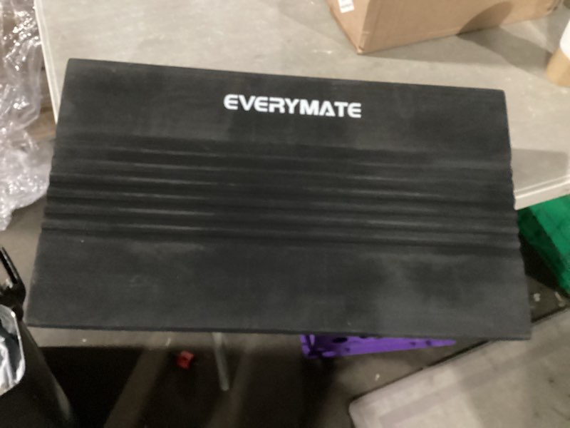 Condition photo showing Good Condition for everymate squat wedge, extra large squat wedge block, squat wedges weightlifting, calf stretching, slant board for squats, heel elevated squat wedge, knees over toes squats, calf wedge stretching block 20 degrees
