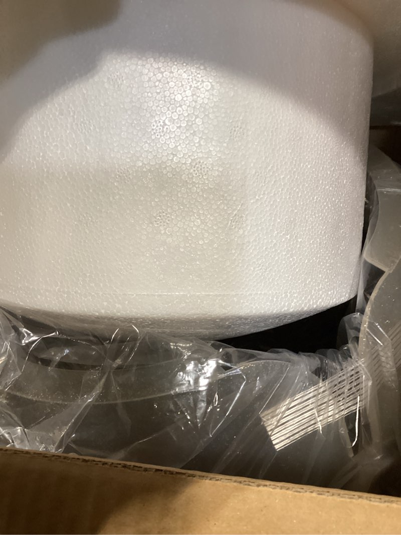 Condition photo showing New/Like New for tasalon ionic hooded hair dryer - 1875w bonnet dryer with 3 temperature settings - portable standing dryer for home and salon