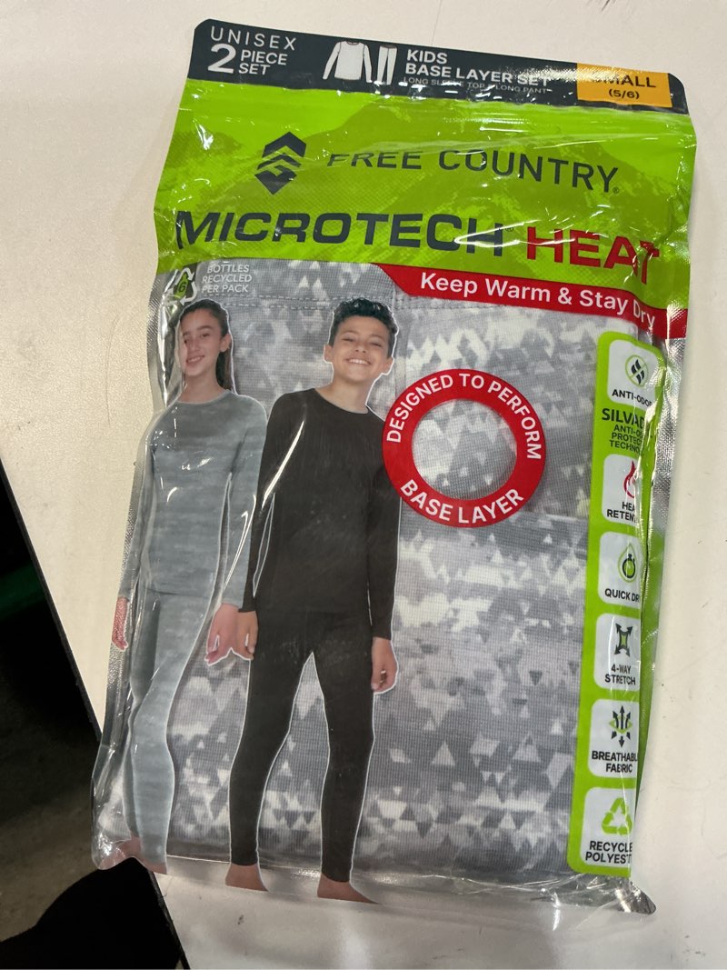 Condition photo showing Good Condition for kids' microtech® heat base layer set (small size )