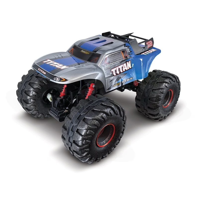 Missing wheel and battery Motor Dayz 1:6 Scale Mega Monster Titan 4X4 RC truck
