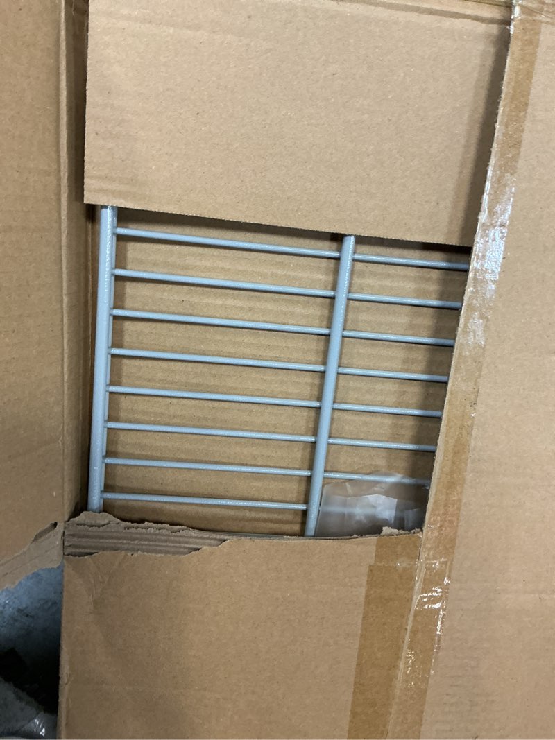Condition photo showing Good Condition for triton products 2.6-ft x 14.5-in gray adjustable wire shelf
