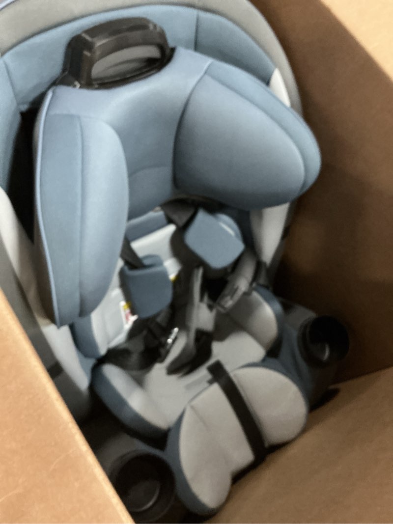Condition photo showing Good Condition for safety 1st grow and go all-in-one slim convertible car seat, rear facing, 5-40 lbs, forward facing (30–65 lbs), high back booster seat 40-100 pounds, alaskan blue alaskan blue original