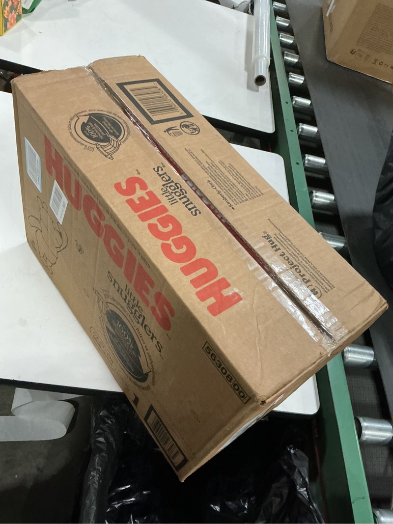 Condition photo showing New/Like New for Huggies Size 1 Diapers, Little Snugglers Diapers, Size 1 (8-14 lbs), 198 Count (6 Packs of 33), Packaging May Vary