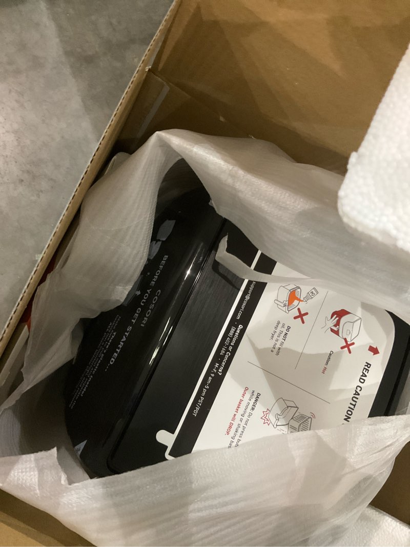 Condition photo showing Good Condition for CORSI Air Fryer