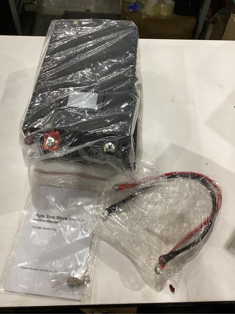 Condition photo showing New/Like New for WZRELB 3000W Split Phase Pure Sine Wave Inverter, 24V DC to 120V/240V, 4 AC Outlets, Hardwire Terminal, High Efficiency up to 91.6% Split Phase 3000W 24V