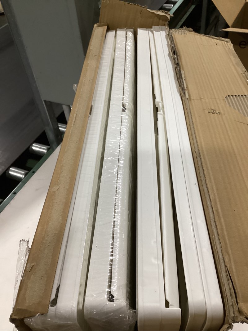 Condition photo showing Good Condition for OlarHike 97QT Stackable Storage Bins with Lids - Folding Storage Box with Doors and Wheels, Collapsible Plastic Storage Drawers for Closets, 3 Pack Cubes, Christmas Gifts for Family 97QT 3Pack