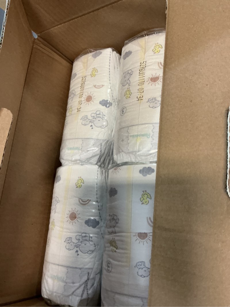 Condition photo showing New/Like New for (Size 3)Pampers Swaddlers Diapers, Size 3 (13-26 lbs), 136 Count, Absorbent, Keeps Baby Dry and Comfortable, Skin Safe Disposable Baby Diaper (Packaging May Vary) Size 3 136