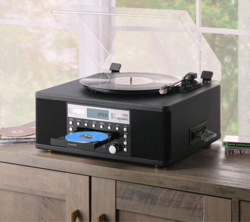 The Audio Enhancing Lp/Cassette To CD Converter