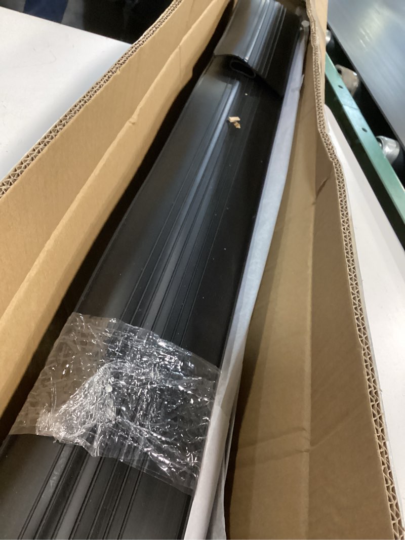 Condition photo showing Good Condition for duzzy 10 feet convex shape garage door seal kits, pre-drilled heavy-duty weatherproofing garage door rubber seals bottom pakage with aluminum track retainer base kits 10 feet black