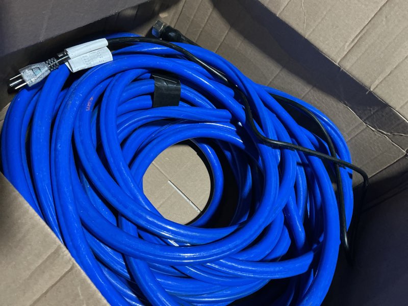 Condition photo showing As Is for 100FT Heated Water Hose for RV,Heated Drinking Water Hose,Lead and BPA Free,1/2"Inner Diameter,Temperatures Down to -47°F,Rv Accessories for Campers, Livestock, Agriculture