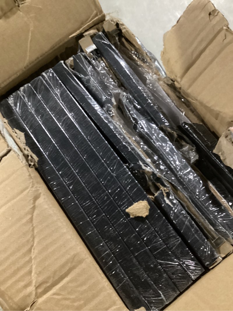 Condition photo showing As Is for upsimples 8x10 Picture Frame Set of 5, Display Pictures 5x7 with Mat or 8 x 10 Without, Wall Gallery Photo Frames, Black Black 8x10