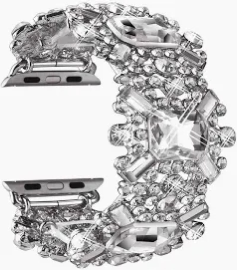 VIQIV Bling Bands Compatible with Apple Watch Band 38mm 40mm 41mm 42mm 44mm 45mm 49mm Iwatch Series 