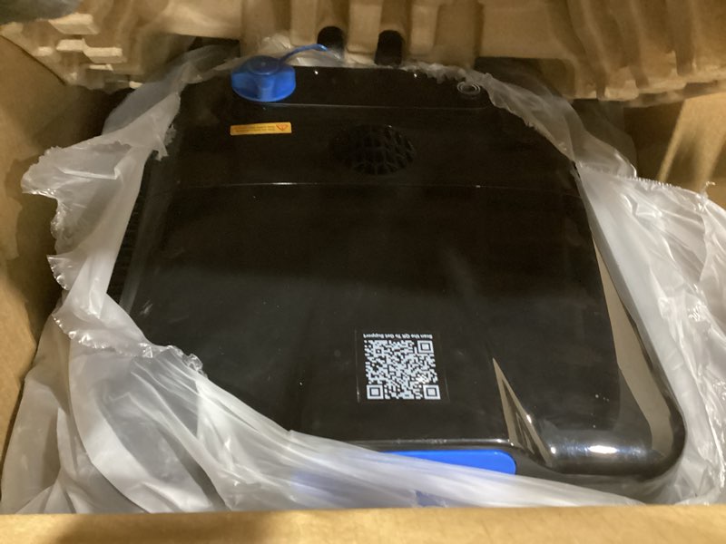 Condition photo showing As Is for robot pool cleaner
