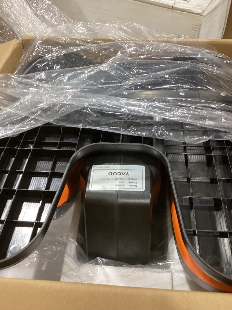 Condition photo showing Good Condition for yagud under desk machine, electric elliptical leg exerciser for senior, 13 adjustable speeds quiet and portable seated pedal exerciser for training with remote control orange