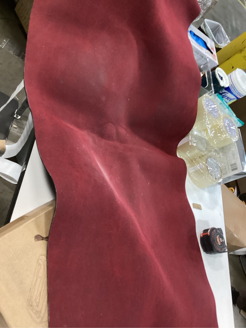 Condition photo showing As Is for Red Carpet Runner for Party 2x6ft , Non-Slip Rubber Backed, Indoor/Outdoor for Weddings, Prom & Events, Durable Waterproof Bright Red Re(Runner)