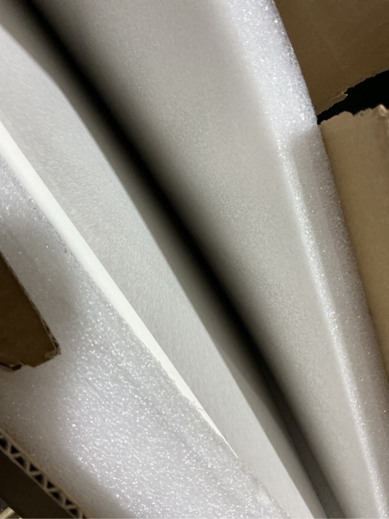 Condition photo showing As Is for extra large stone bath mat, 36''x24'' non-slip diatomaceous earth stone bath mat, super absorbent quick drying for bathroom, easy to clean white 35.4x23.6'' 1