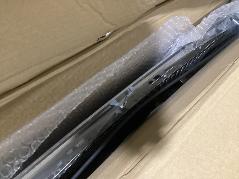 Condition photo showing Good Condition for chrome front hood radiator replacement grille fit for peterbilt 579 2022+ grill with bug screen