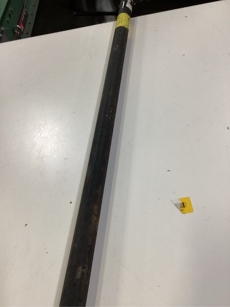 Condition photo showing As Is for southland 1-in x 48-in black pipe